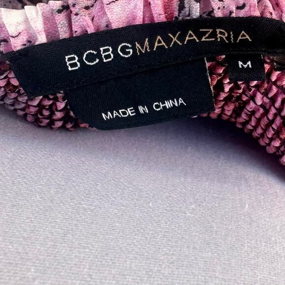 BCBG Maxazria Vintage Size Medium Beautiful Waist Snatching Flowy Dress - Picture 3 of 4